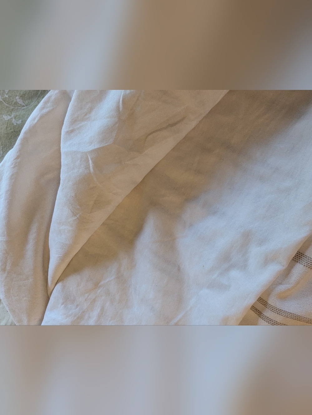 Inup Home full/queen duvet cover striped neutral - Picture 6 of 6